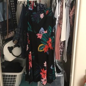 Floral print dress